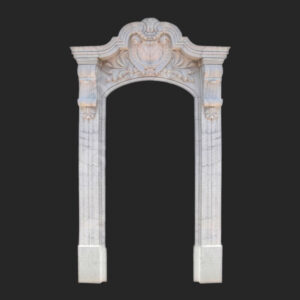 Stone Gate, Hand Carved, Stone Carving Door Gate, Surround Stone Gate, Ga109