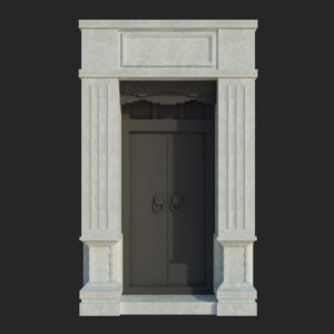 Stone Gate, Hand Carved, Stone Carving Door Gate, Surround Stone Gate, Ga114