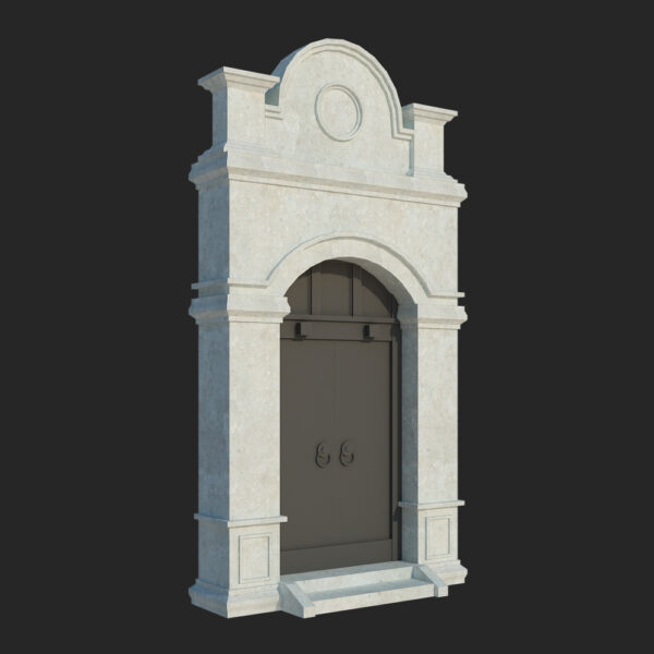 Stone Gate, Hand Carved, Stone Carving Door Gate, Surround Stone Gate, Ga117