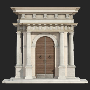 Stone Gate, Hand Carved, Stone Carving Door Gate, Surround Stone Gate, Ga121