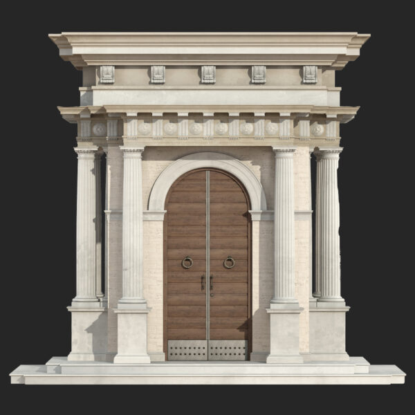 Stone Gate, Hand Carved, Stone Carving Door Gate, Surround Stone Gate, Ga121