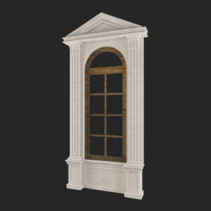 Stone Windows, Hand Carved, Windows Stone Carving, Surround Stone Windows, WN102