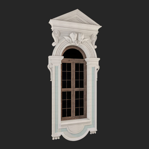 Stone Windows, Hand Carved, Windows Stone Carving, Surround Stone Windows, WN105