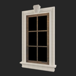 Stone Windows, Hand Carved, Windows Stone Carving, Surround Stone Windows, WN107