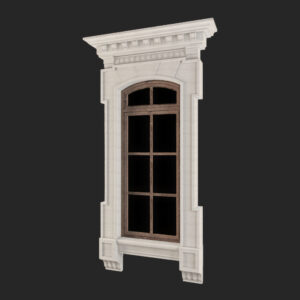 Stone Windows, Hand Carved, Windows Stone Carving, Surround Stone Windows, WN110