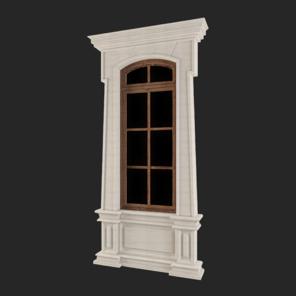 Stone Windows, Hand Carved, Windows Stone Carving, Surround Stone Windows, WN111