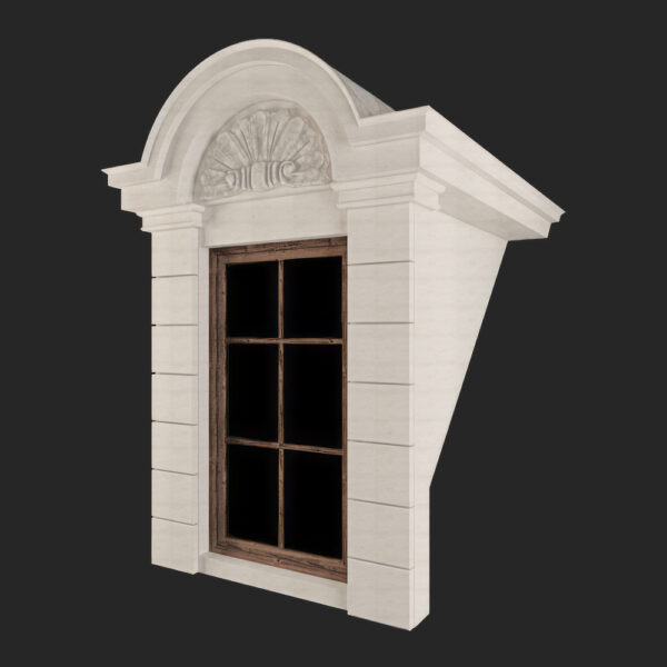 Stone Windows, Hand Carved, Windows Stone Carving, Surround Stone Windows,WN403